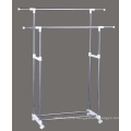 Newest Double pole Garment rack